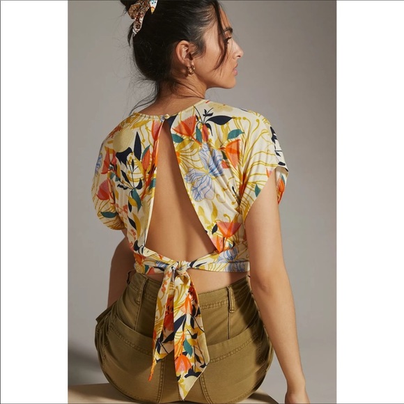 Anthropologie Bl^nk Virika Kimono Top - Picture 3 of 16